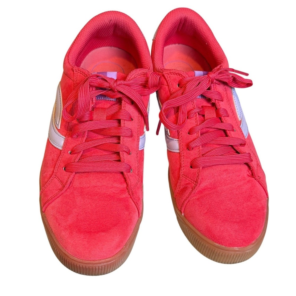 Ryka Womens Viv Sneakers 9W Pink Gum Sole Athletic Casual Comfort Shoes Funky - Picture 2 of 9